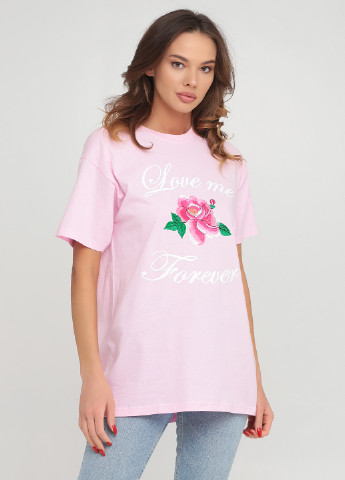 Рожева літня футболка Adolescent