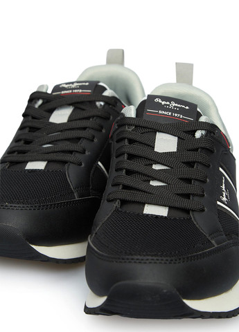 Черные всесезонные кроссовки Pepe Jeans