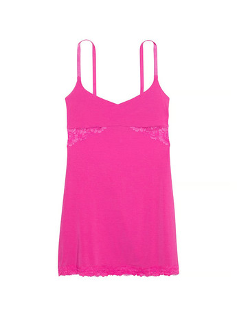 Рожева домашній сукня сукня-майка Victoria's Secret однотонна