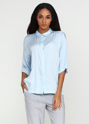 Голубая блуза Karen by Simonsen