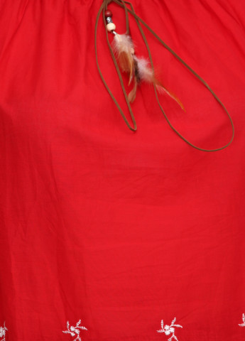 Красная летняя блуза Christy & Sury