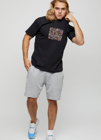 Черная футболка чоловіча basic YAPPI