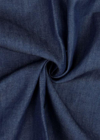 Темно-синее джинсовое платье с открытыми плечами, футляр Lee Cooper однотонное