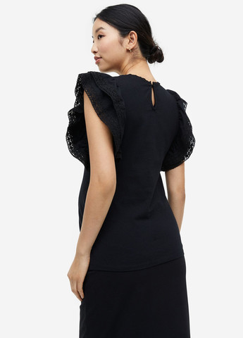 Чорна демісезонна блуза для вагітних H&M