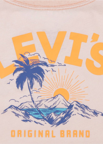 Світло-оранжева літня футболка Levi's