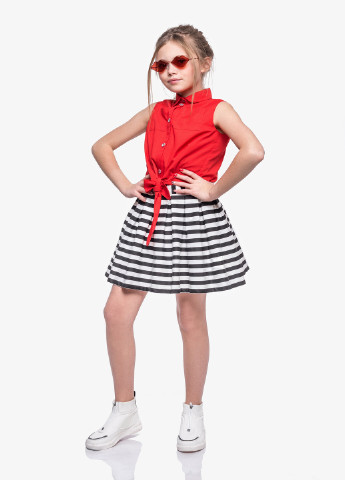 Красная кэжуал рубашка Kids Couture