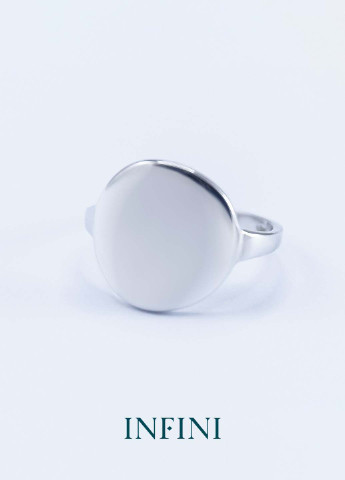 Серебряное кольцо Infini (253854928)