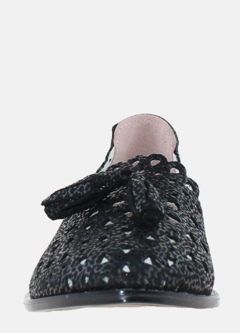 Женские балетки rv233 черный Violetti | чёрные однотонные натуральная кожа (317420595)