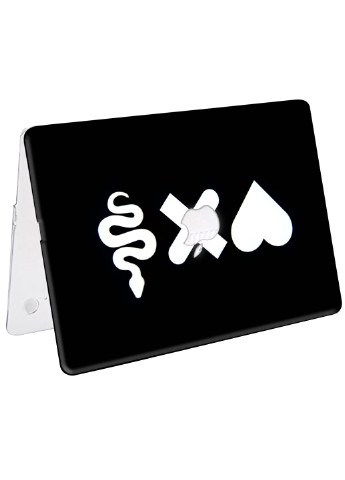 Чехол пластиковый для Apple MacBook Pro 13 A1706 / A1708 / A1989 / A2159 / A1988 Любовь. Смерть (9648-2436) MobiPrint (218857898)