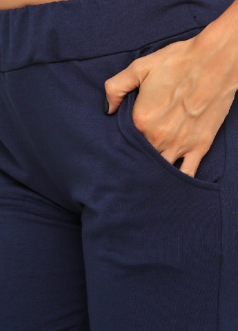 Темно-синие спортивные демисезонные джоггеры брюки Sport