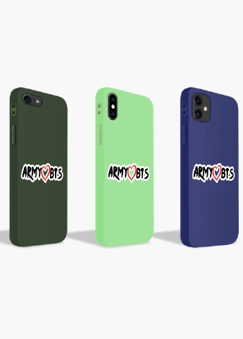Чехол силиконовый Apple Iphone Xr БТС (BTS) (8225-1100) MobiPrint (219333817)