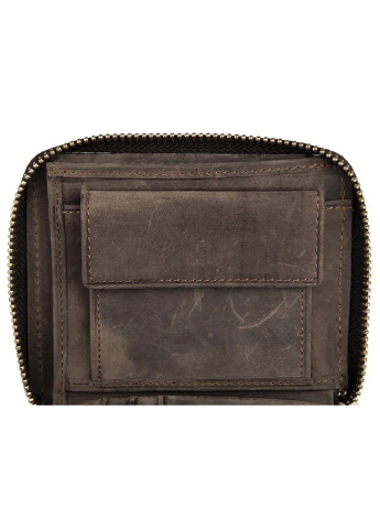 Мужской кожаный кошелек 10х11,5 см Vintage (229458637)