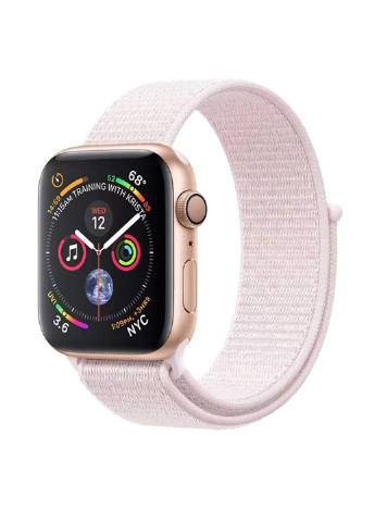 Ремінець для смарт-годин для Apple Watch 38/40 Series 1,2,3 Нейлоновий Lightpink XoKo для apple watch 38/40 series 1,2,3 нейлоновый lightpink (156223625)