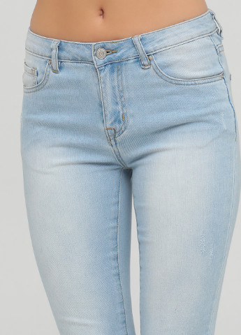 Демисезонные скинни, укороченные джинсы Y.TWO - (251164887)