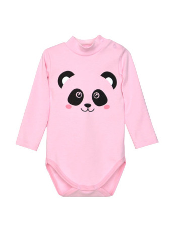 Боді Blanka панда рожевий домашній бавовна, трикотаж