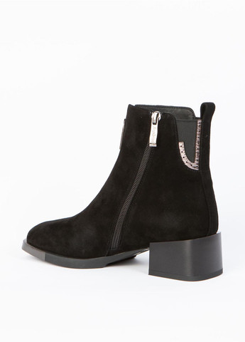 Зимние ботинки ANGELOVERA с молнией из натуральной замши