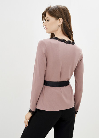 Темно-розовая демисезонная блуза Arefeva