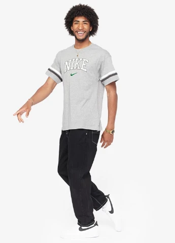 Серая футболка dx5681-063 Nike Sportswear Retro T-Shirt