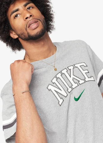 Серая футболка dx5681-063 Nike Sportswear Retro T-Shirt