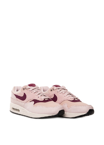 Розово-лиловые демисезонные кроссовки Nike WMNS AIR MAX 1 PRM