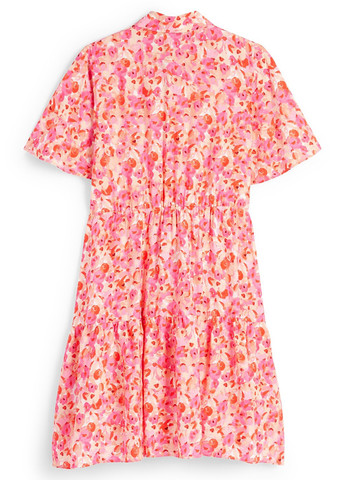 Комбинированное кэжуал платье а-силуэт C&A с цветочным принтом