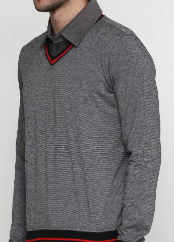 Сірий демісезонний пуловер пуловер MSY