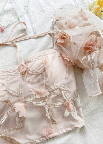 Світло-рожева блуза SHEIN