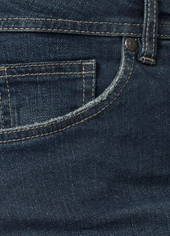 Темно-синяя джинсовая однотонная юбка Arizona карандаш