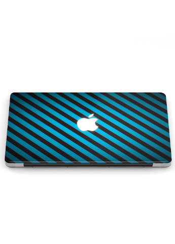 Чохол пластиковий для Apple MacBook Pro Retina 15 A1398 Абстракція (Dark blue stripes abstract) (6353-2731) MobiPrint (219124645)