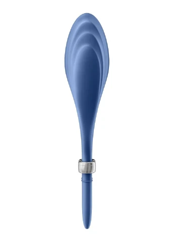 Эрекционное виброкольцо лассо Duelist Blue, 10 режимов, мощный мотор Satisfyer (254785256)