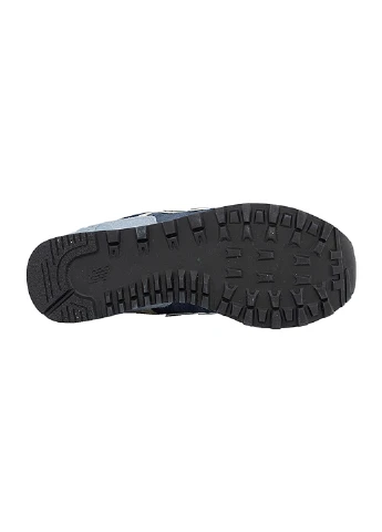 Кроссовки 574 New Balance голубые демисезоны (256006635)