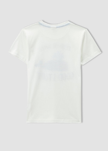 Блакитна всесезон піжама (футболка, штани) футболка + штани DeFacto