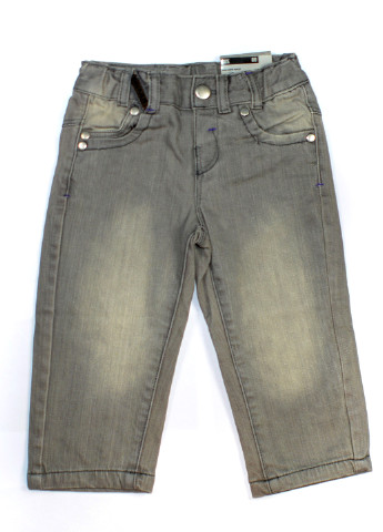 Серые демисезонные прямые джинсы Wojcik