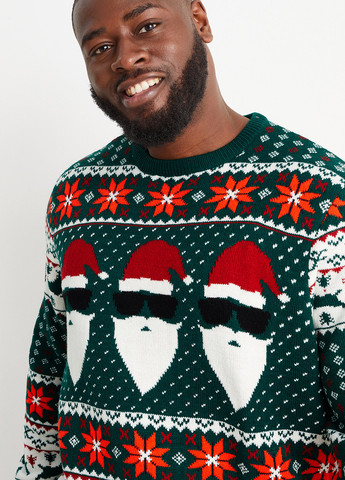 Темно-зелений демісезонний джемпер джемпер C&A