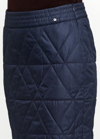 Темно-синяя кэжуал однотонная юбка Finn Flare