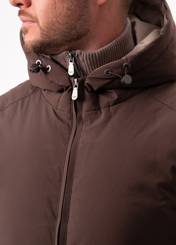 Кофейная зимняя куртка Trend Collection