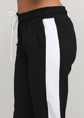 Черно-белые спортивные демисезонные джоггеры брюки Shik