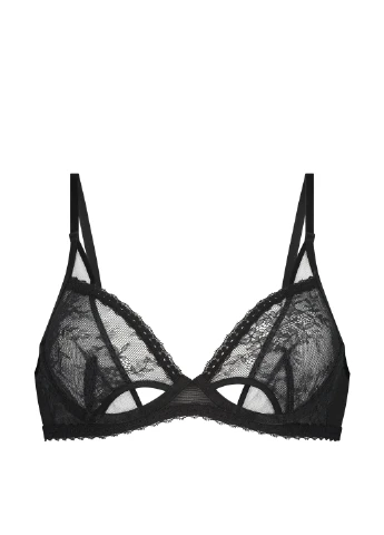 Чорний бюстгальтер Hunkemoller з кісточками поліамід