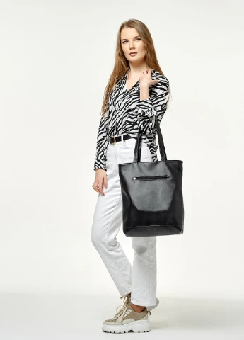 Женская сумка Shopper black Sambag (254803399)