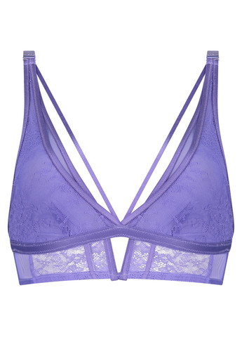 Бузковий бралетт бюстгальтер Hunkemoller без кісточок поліамід