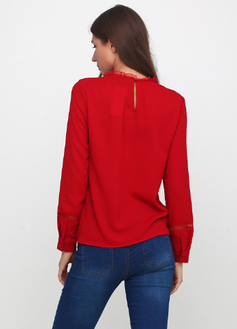 Красная демисезонная блуза Axara