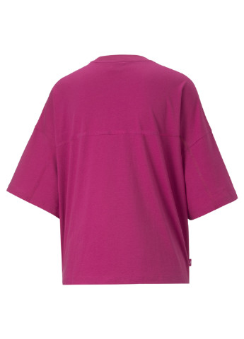 Розовая всесезон футболка infuse boxy graphic women’s tee Puma