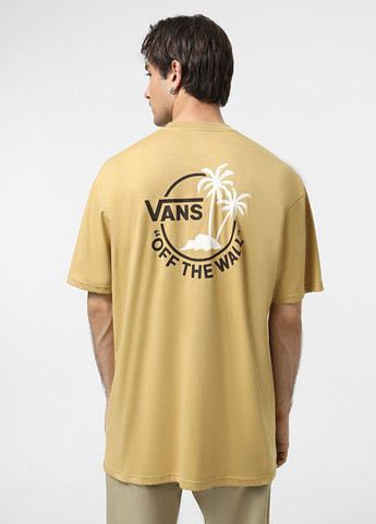 Кремовая футболка Vans