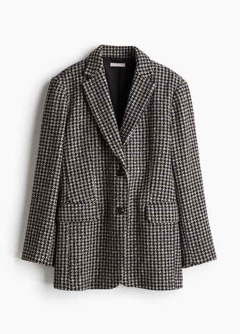 Цветной женский жакет H&M с абстрактным узором - демисезонный