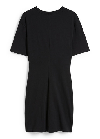 Чорна кежуал сукня сукня-футболка C&A однотонна