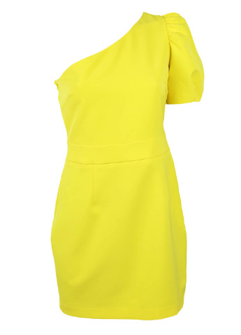 Жовтий кежуал платье Zara однотонна