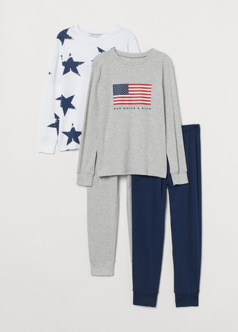 Комбінована всесезон піжама (світшот, штани), 2 шт. свитшот + брюки H&M