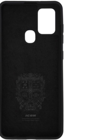 Чохол для мобільного телефону (смартфону) ICON Case Samsung A21s Black (ARM56332) ArmorStandart (201493156)
