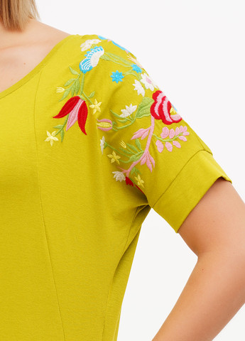 Фисташковая блуза Sassofono