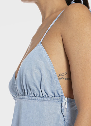 Летний женский сарафан Replay однотонный